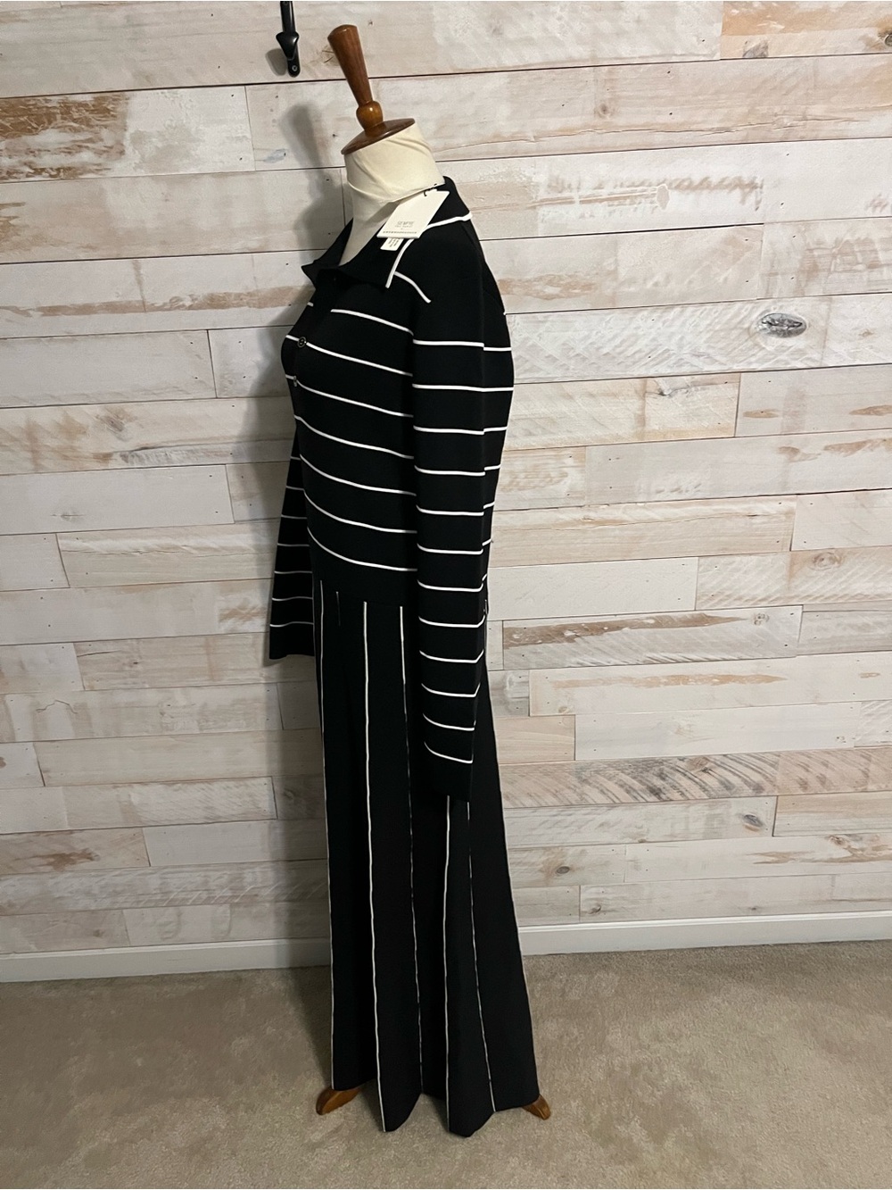 NWT Anthropologie size L long sleeve A-line midi dress by Siempre x - Picture 7 of 13